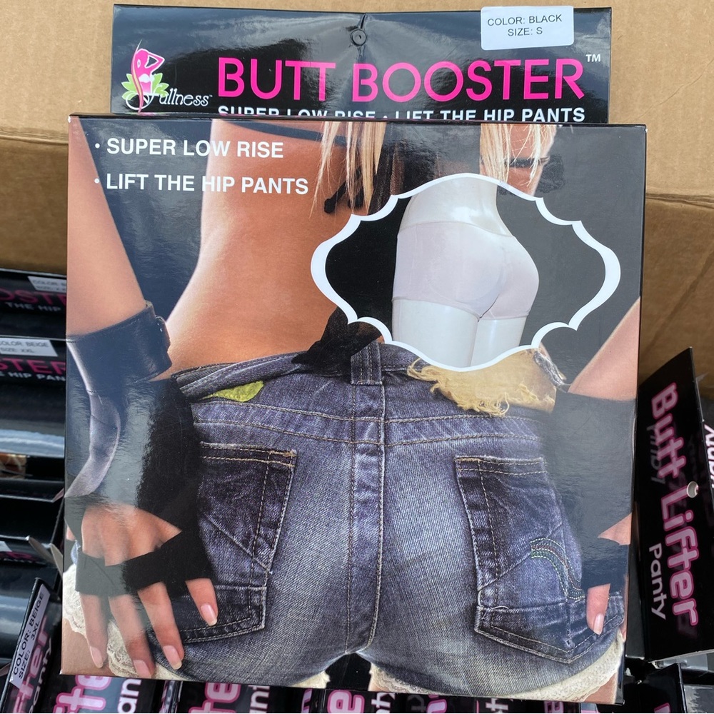 ‼️CLEARANCE‼️ Butt Booster -Super Low Rise - Lift the Hip Pants - Size S - Black